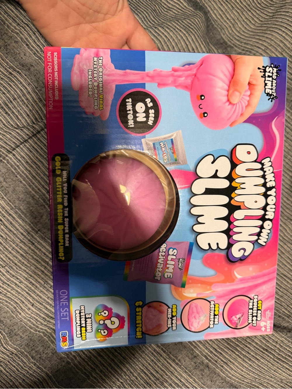 Make your own dumpling slime kit rms